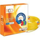 REO by Havells | 2.5 sqmm Copper Wire (90 meter -Red)| Class 5 Conductor (WRFFDNYA11X0)...