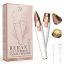 RERANT 2-in-1 Eyebrow Trimmer and Facial Hair Remover (S1)...