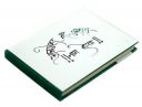 Resha Sketchbook for Artists - Gulmohar Hardcover Illustrated Design with (120 GSM) Off-White Papers 72 Sheets 144 Pages, 5 Inch X 7 Inch Notebook | Diary | Sketch Book...