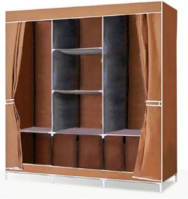 RetailShopping RS Stainless Steel NM5 Jute Collapsible Wardrobe