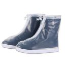 Reusable PVC Waterproof Shoe Covers,Shoe Protectors with Waterproof Zipper and Drawstring Design...