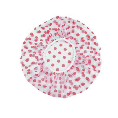 Reusable Waterproof Elastic Printing 1 Pcs Bathing Shower Cap