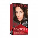Revlon Colorsilk Beautiful Color, Permanent Hair Color with Keratin, 40ml + 40ml + 11.8ml - 20 Brown Black...