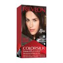 Revlon ColorSilk Permanent Hair Color For Women | Shade - Brown Black 2N...