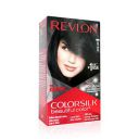 Revlon ColorSilk Permanent Hair Color for Women Soft Black | Keratin Enriched | Natural Looking Long Lasting Color with 3D Color Gel technology | 100% Grey Coverage in 5 Minutes | Ammonia Free...