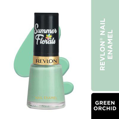 REVLON Summer Glossy Finish Florals, Green Orchid, 8ml