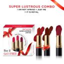 REVLON Super Lustrous Lipstick Combo Offer 4 ml (Pack of 3)...