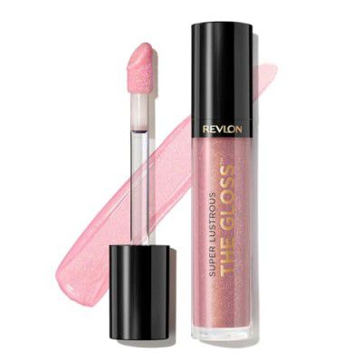 Revlon Super Lustrous The Gloss, Non-Sticky, High Shine Glossy Finish, Lightweight Moisture Enriched With Agave, Moringa Oil Capuacu Butter - Lean In