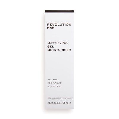 Revolution Man Mattifying Gel Moisturiser For All Skin Type