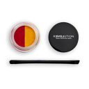 Revolution Relove Water Activated Eye Liner Double Up Long Stay Smudge-Proof Red & Yellow (Red & Yellow)...