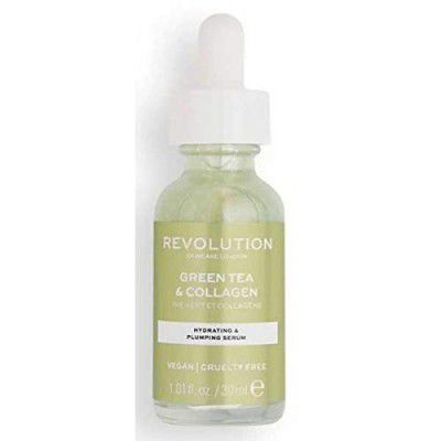 Revolution Skincare Green Tea & Collagen Serum 30ml (plumping hydration)