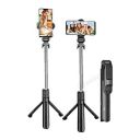 (Renewed) Rewy XT-02 BT Extendable Selfie Sticks Tripod Stand with Wireless Remote and Mobile Stand...