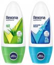 Rexona Aloe Vera Underarm Roll On Deodorant for Women, 50ml and Shower Fresh Underarm Roll On Deodorant for Women, 50ml...
