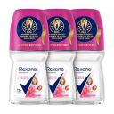 Rexona Lotus Flower & Shea Butter Antiperspirant Roll-On | for Women |50 ML (Pack of 3)...