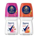 Rexona Lotus Flower & Shea Butter and Sandalwood & Jojoba Oil Antiperspirant Roll-On 50 ML (Pack of 2)...