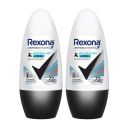 Rexona Motion Activated Roll-On | Invisible Dry Underarm Deodorant for Women | up to 72Hr odour control | 45 ML (Pack of 2)...