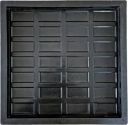 Reyal 10 X 10" CADBURY Chequered Tile Mould(Pack of 1) Plastic Paver Tile Mould Column Cap & Base  (Plastic)...