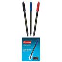 Reynolds AEROSLIM 15 CT 5 BLUE 5 BLACK 5 RED | Ball Point Pen Set With Comfortable Grip | 0.7mm Tip Size...