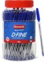 Reynolds D fine Ball Pen  (Pack of 50, Blue)...