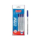 Reynolds DFINE Ball Pen SET - 5 BLUE PENS...