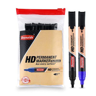 Reynolds HD Permanent Marker For Office and Home Use 