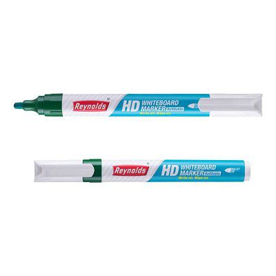 Reynolds HD white board marker pen For Office and Home Use I Leak Proof white board marker with Unique Tip Stopper System