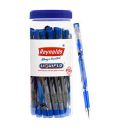 Reynolds LIQUIFLO 20 CT JAR, BLUE I Lightweight Ball Pen With Comfortable Grip for Extra Smooth Writing I School and Office Stationery | 1 mm Tip Size...