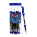 Reynolds MERA GEL 30 CT JAR, BLUE | Gel Pen Set With Comfortable Grip | Pens For Writing | School and Office Stationery | Pens For Students | 0.5 mm Tip Size...