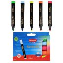 Reynolds SELECTO Highlighter | Set Of 5 | Chisel Tip Fine Grip Highlighter | Perfect for Professional & Student Work | No Bleed Dry Quick Highlighter, Multicolor...