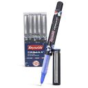 Reynolds TRIMAX RollerBall Pen SET - 5 PENS BLUE ...