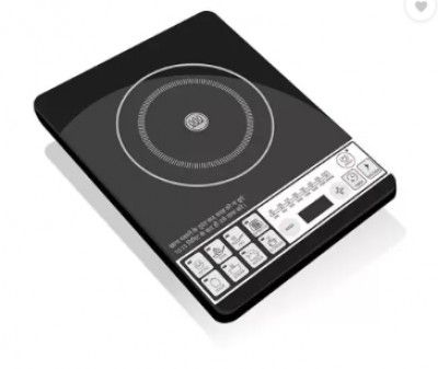 REZEK MI-3C Induction Cooktop (Black, Push Button)