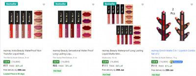 Rezmay Lipstick Upto 86% off Starting @77