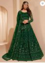 R&H COMAPANY Embroidered Semi Stitched Lehenga Choli (Green)...