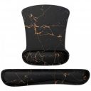 RiaTech 2 in 1 Mouse Pad with Wrist Support and Keyboard Wrist Rest...