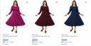 Ribacouture Womens Gowns at Rs.99...