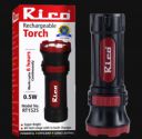 Rico 0.5 Watts LED Torch (Military Grade, RT1525, Red/Black)...