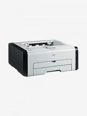 Ricoh SP 200 Single Function Monochrome Laser Printer (White and Black)