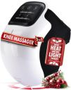 RICUZA Premium Knee Massager Joint Pain Relief with Red Light Heating Massage Therapy, Rechargeable Knee Heat Vibration Physiotherapy Machine - 1 Year Warranty...