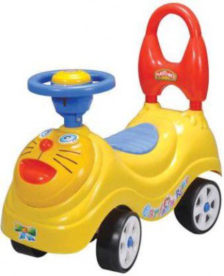 Ride On Cartoon Car/ Rider for Kids/ Child, 2+ Years Boys Girls, Fun Ride Toy (Colour May Vary)