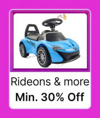 Rideons @ minimum 30% off in Flipkart Big Billion Days 2023
