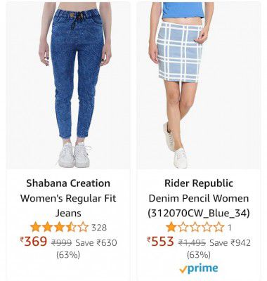 Rider Republic Women Jeans Upto 85% Off