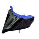 Riderscart 100% Waterproof, Dustproof & UV Protection Bike Cover with Mirror Pocket and Storage Bag Body Covers for Yamaha YZF R15 S - Black & Blue...