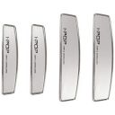 Riderscart ABS I-POP Anti-Scratch Car Edge Door Guard Protector for Hyundai Santro (Silver, Set of 4)...