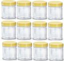 Right Unbreakable Plastic Container Set Of 12 Pieces (100 Ml) - Transparent...