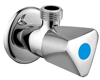 rigwell lifetime Brass Chrome Plated Angle Cock Acura (Silver)