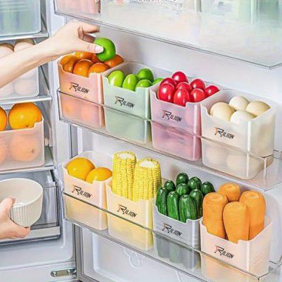 RILION 6 fridge storage boxes multipurpose