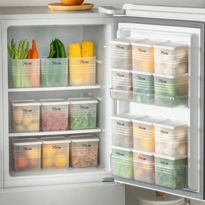 RILION Fridge Storage Boxes (Pack of 6)