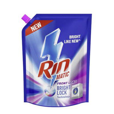 Rin Detergent Liquid - 2L Pouch ( Front Load )