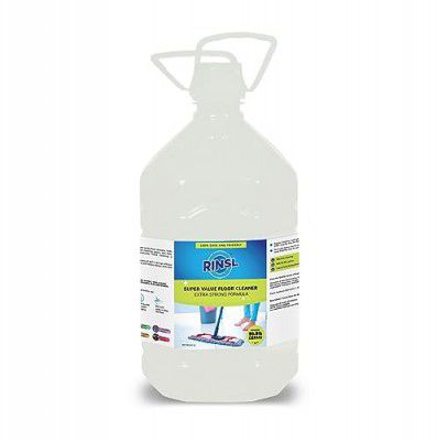 Rinsl Super Value Floor & Marble Cleaner |Suitable for Bathroom & Floor Surfaces like Ceramic | Extra Strong Formula- 5 Litre Pack