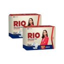 RIO Sanitary Pads for Women XXL, 20 Pads | Max Coverage 350 mm with 50%wider back, 2X High Absorption with Leak Proof Side Walls, Anti-Bacterial, Double Wings, Cottony Soft and Rash Free, Leak-Free, O...